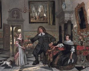 Familienbildnis by Emanuel de Witte