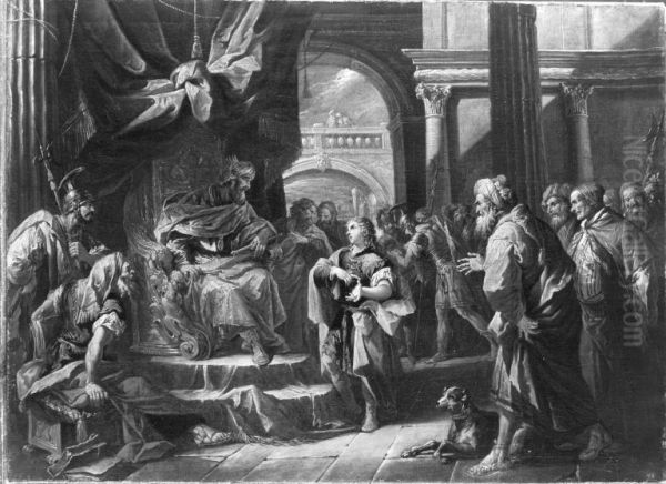 Josef deutet die Traume des Pharao - view 1