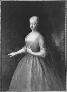 Markgrafin Friederike Louise by Antoine Pesne