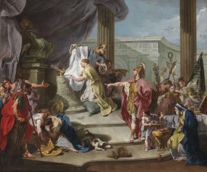 Opferung der Polyxena by Giambattista Pittoni