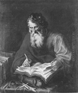 Schreibender Philosoph by Joachim von, I Sandrart