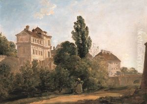 Trivaschlosschen by Johann Georg von Dillis