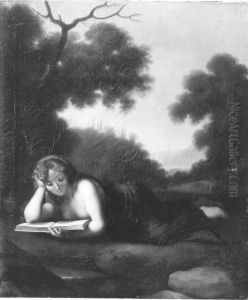 Die bussende Magdalena (nach Correggio) by Johann Christian von Mannlich