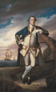 Captain Philemon Pownall by Of Sir Joshua Reynolds