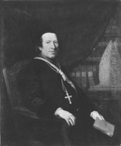 Berthold II. Wolf, Propst des Augustinerchorherrenstifts Diessen by Moritz Kellerhoven