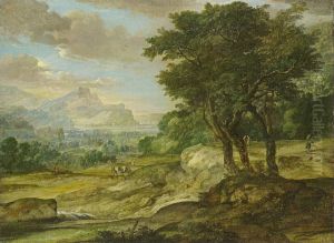 Gebirgslandschaft by Eglon van der Neer