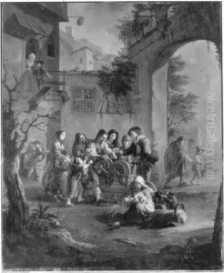 Scherenschleifer by Johann Jakob Dorner the Elder