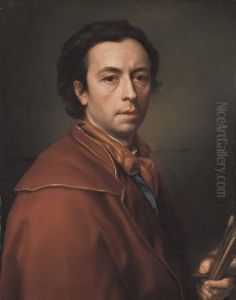 Selbstbildnis by Anton Raphael Mengs