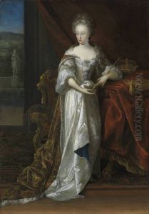 Maria Anna von Pfalz-Neuburg, Konigin von Spanien by Eglon van der Neer