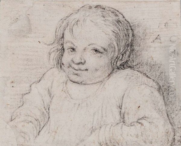 Bust of a child. - view 1