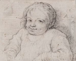 Bust of a child.