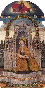 Madonna col Bambino in trono
