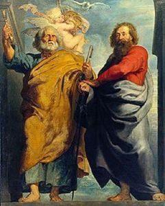 Die Apostel Petrus und Paulus