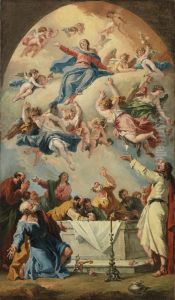 Die Himmelfahrt Mariae by Sebastiano Ricci