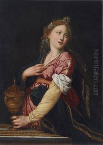 Die trauernde Artemisia by Joseph The Elder Heintz