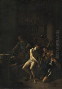 Dornenkronung Christi by Adriaen Van Der Werff