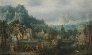 Der Hauptmann von Kapernaum by David Vinckboons I