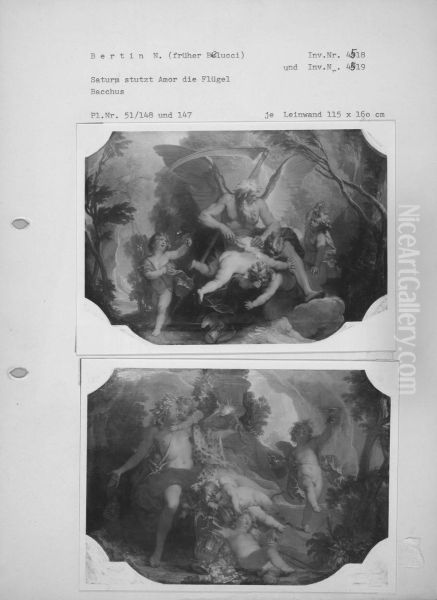 Bacchus mit vier Putten - view 1