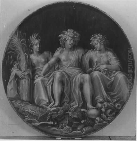 Bacchus, Ceres und Pomona - view 1