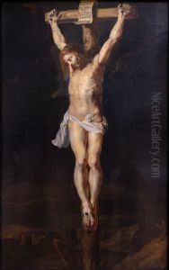 Christ on the Cross - Peter Paul Rubens by (studio of) Rubens, Peter Paul