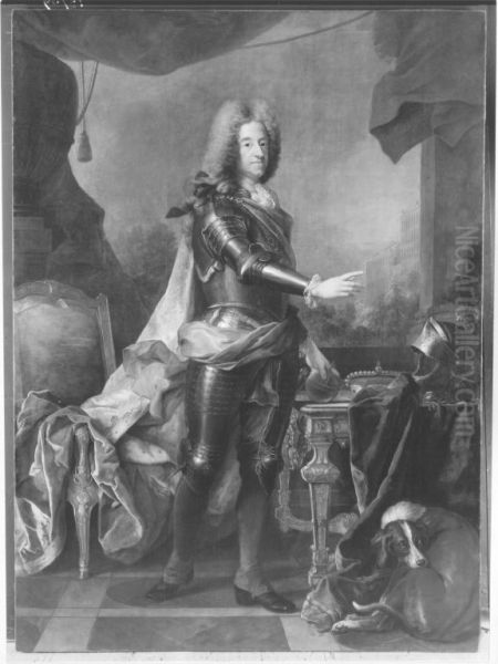 Kurfurst Max Emanuel von Bayern (1662-1726) in voller Rustung - view 1