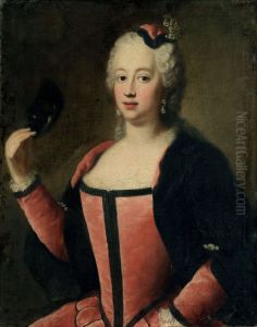 Bildnis der Herzogin Maria Anna von Bayern (1722-1790) by Georg Desmarees