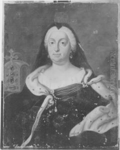 Bildnis der Maria Amalie von Osterreich, Witwe des Kaisers Karl VII. Bildnis der Maria Amalie von Osterreich, Witwe des Kaisers Karl VII.