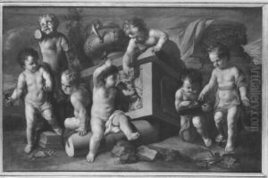 Allegorische Darstellung by Balthasar Augustin Albrecht