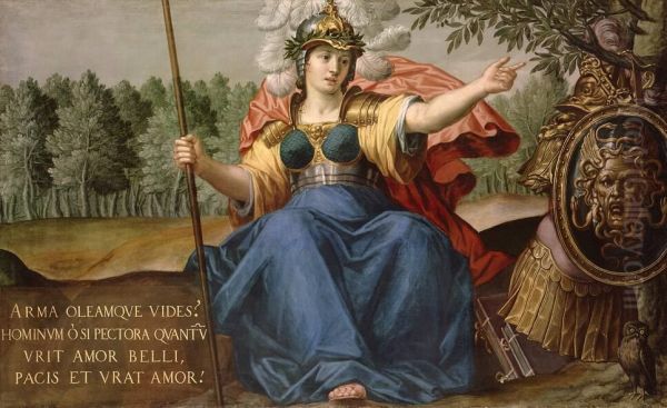 Minerva als Friedensbringerin - view 1