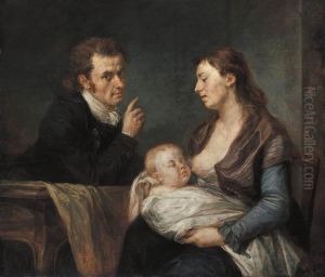 Family Portrait by Johann Georg Edlinger