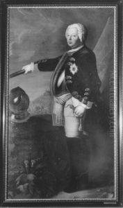 Konig Friedrich Wilhelm von Preussen by Antoine Pesne