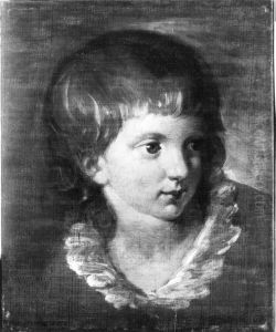 Langers Sohn Ferdinand (?) als Kind by Johann Peter Von Langer