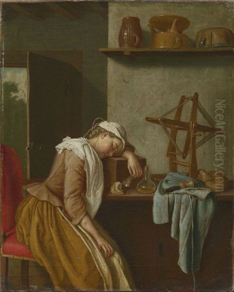 Schlafendes Kuchenmadchen - view 1
