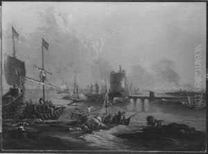 Seehafen by Johann Anton Eismann