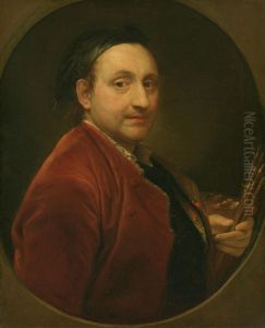Self portrait by Pompeo Batoni