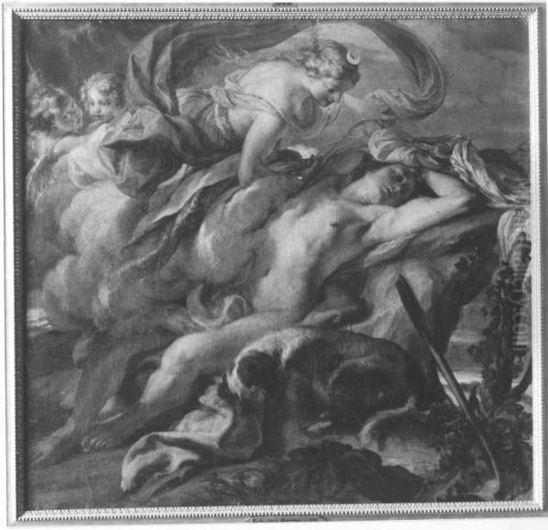 Selene und Endymion - view 1