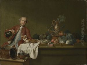 Still life with a distinguished gentleman