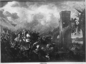 Sieg Konstantins in der Schlacht am Ponte Molle