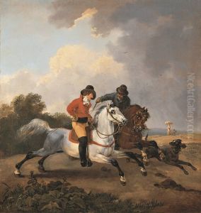 Zwei Reiter by Wilhelm von Kobell (1766-1853)