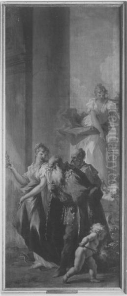 Allegorie der Befreiung vom Joch des Islam (Frieden und Gluck unter Johann Wilhelm von der Pfalz) - view 1