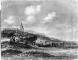 Dorf an der See by Thomas Heeremans