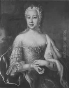 Bildnis der Maria Anna, Tochter von Joseph Karl Emanuel von Pfalz-Sulzbach; Gattin Herzog Clemens' von Bayern