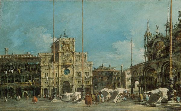 The Torre dell'Orologio in Piazza San Marco - view 1