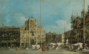 The Torre dell'Orologio in Piazza San Marco