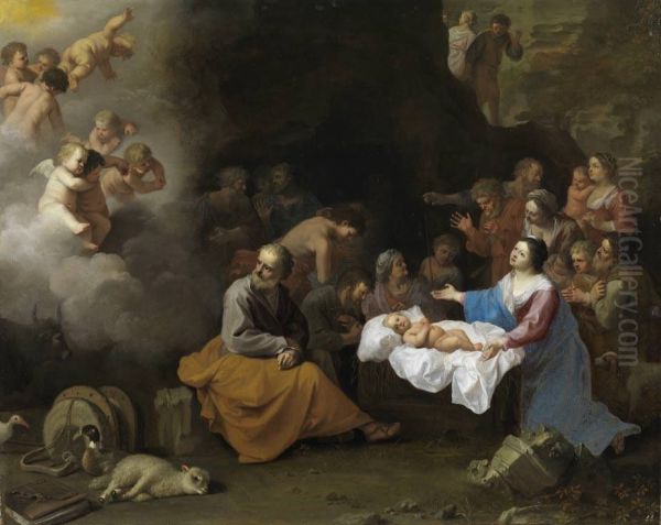 The adoration of the shepherds - view 1