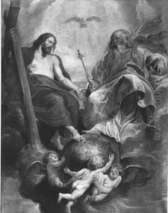 Die Heilige Dreifaltigkeit by (studio of) Rubens, Peter Paul