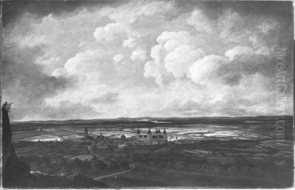 Blick auf Aschaffenburg von Osten (Aschaffenburger Zyklus) - view 1