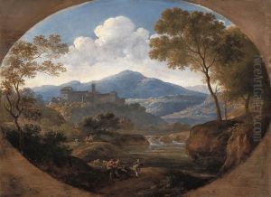 Grottaferrata near Rome by Johann Georg von Dillis