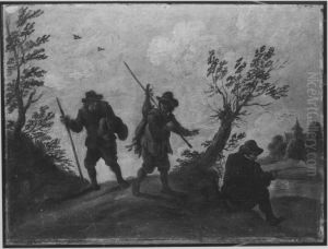 Landschaft mit Staffage