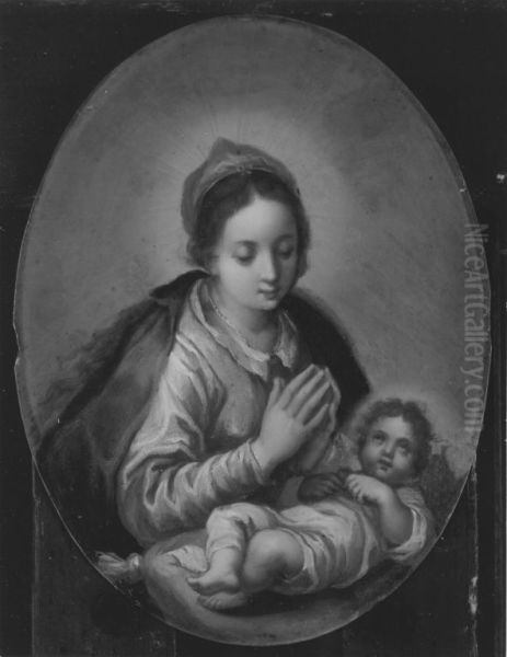 Maria with the child (copy after) - view 1